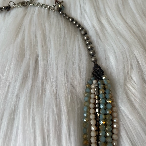 Beautiful Multi-String Colorful Beaded Necklace - Picture 10 of 16